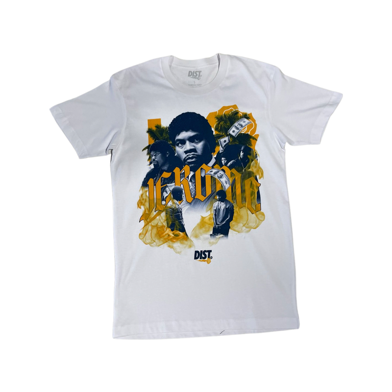 Dist 81 Jerome T-Shirt (White/Yellow)