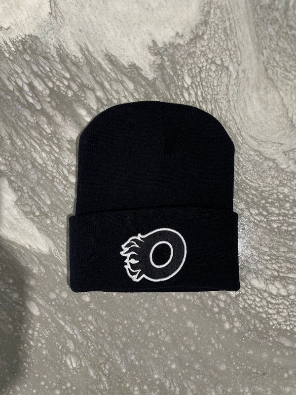 Octane “O” black skullie