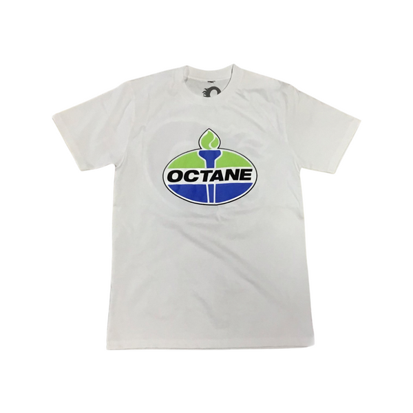 Octane Amoco Tee (white ,green,blue)