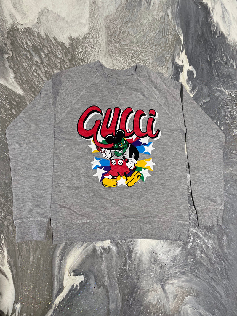 World tour Mighty Gucci Crewneck(Grey)