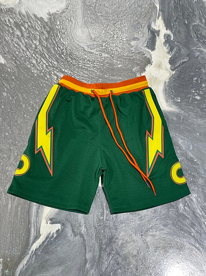 Octane Hoop Shorts(Green)